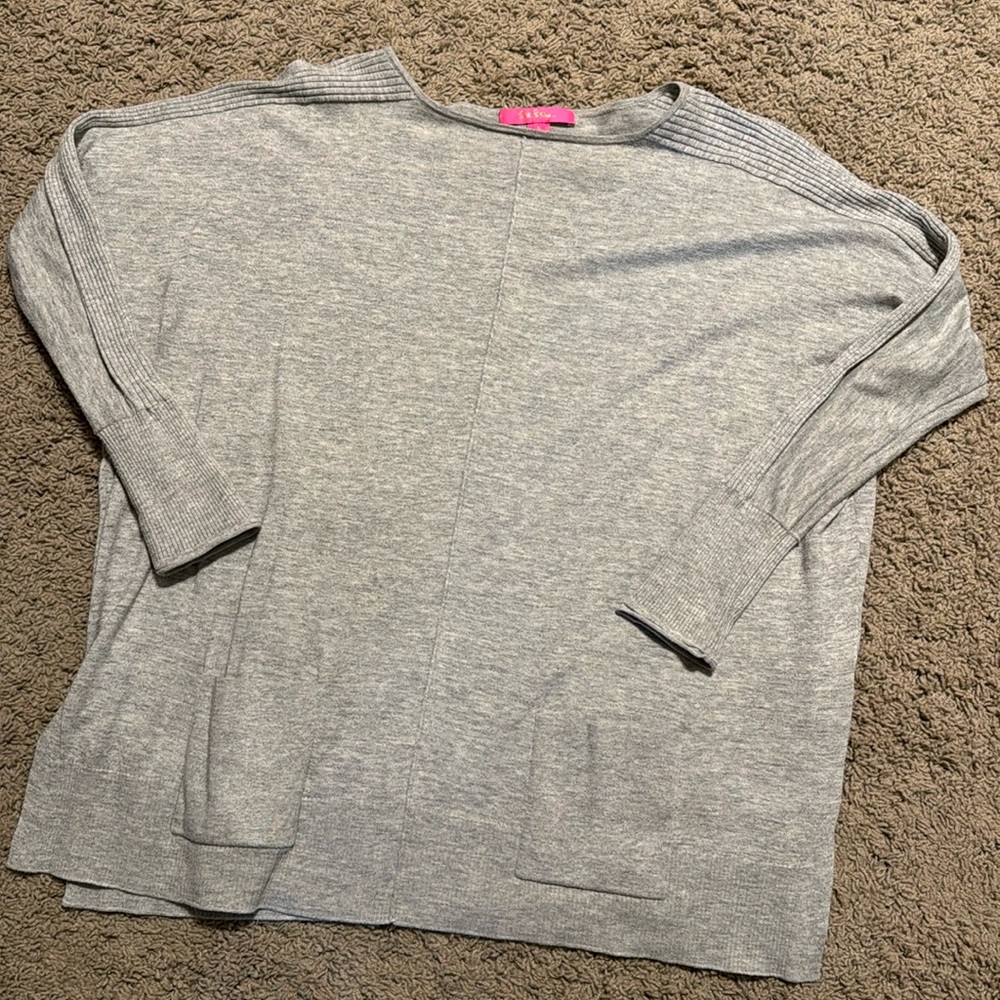 EUC Lilly Pulitzer Joslyn Coolmax oversized tunic sweater sz L